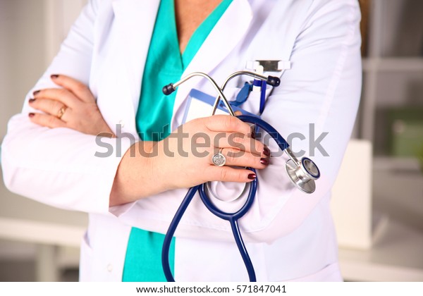 Wife Doctor Desk Office Stock Photo (Edit Now) 571847041 pic