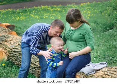 Wife Her Husband Son On Picnic Stock Photo 579245494 Shutterstock picture pic
