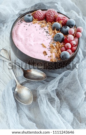 Similar – Waldfrüchte Smoothie-Schale