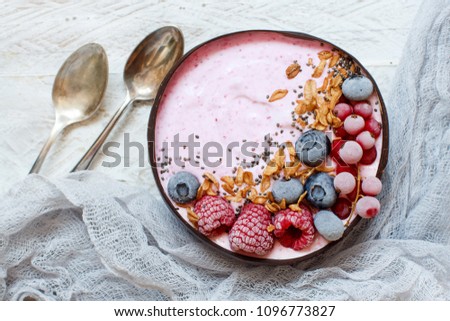 Similar – Waldfrüchte Smoothie-Schale