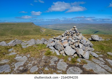 Wild Boar Fell is a mountain in the Yorkshire Dales National Park, on the eastern edge of Cumbria, England. At 2,323 feet, it is either the 4th-highest fell in the Yorkshire Dales