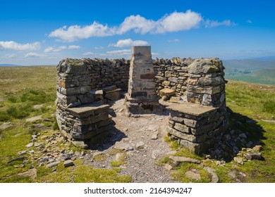 Wild Boar Fell is a mountain in the Yorkshire Dales National Park, on the eastern edge of Cumbria, England. At 2,323 feet, it is either the 4th-highest fell in the Yorkshire Dales