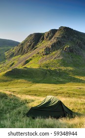 Wild Camping On Black Sail Pass In The English Lake District