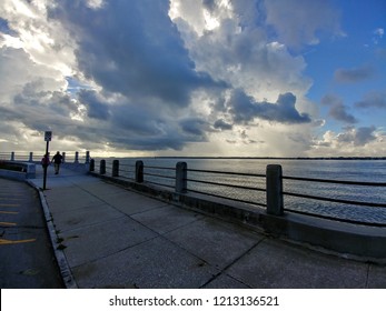 Wild Clouds Along The Battery, Charleston SC