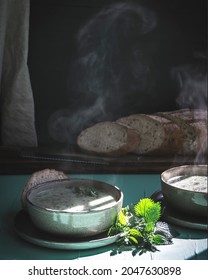 Wild Harvested Stinging Nettle Soup