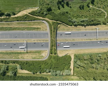 Wild life passing infrastructure in The Netherlands.