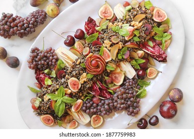 Wild Rice Salad With Harvest Fruits