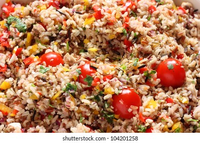 Wild Rice And Tomato Salad