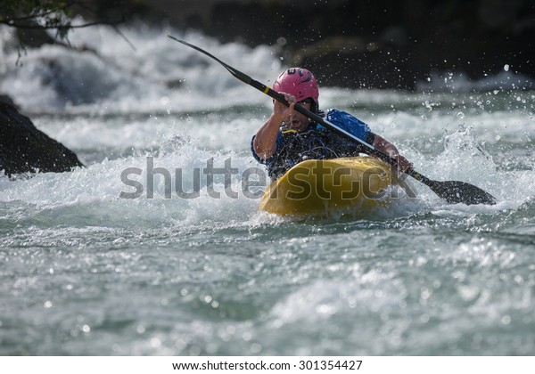 Wild water\
kayaking
