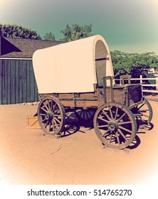 Wild West Cart In Vintage Tone