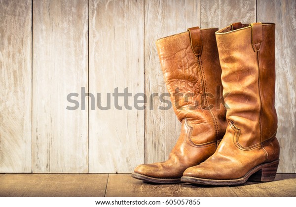 vintage style cowboy boots
