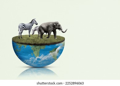 Wildlife in nature. World Wildlife Day - Shutterstock ID 2252896063