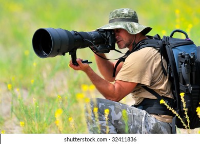 Wildlife Photographer Outdoor