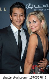 Will Yun Lee, Jennifer Birmingham Attend 18th Annual Unforgettable Gala At The Beverly Hilton, Beverly Hills, CA On December 14, 2019