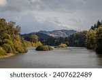 Willamette River in Eugene Oregon