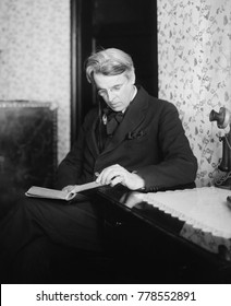 William Butler Yeats, Anglo-Irish Poet, Ca. 1925