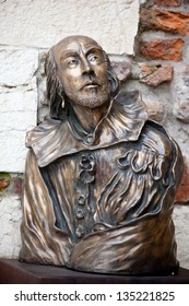 William Shakespeare Statue In Verona, Italy