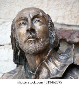 William Shakespeare Statue In Verona, Italy