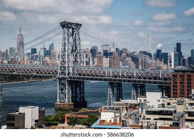 Williamsburg Bridge At Daytime