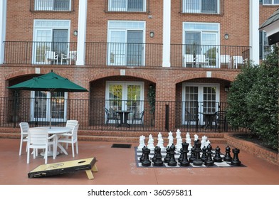 WILLIAMSBURG, VA - SEP 6: Westgate Historic Williamsburg In Virginia, As Seen On Sep 6, 2015. Westgate Resorts Is A Florida Based Timeshare Resort Firm Founded By David A. Siegel In 1982.