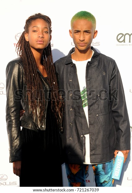 Willow Smith Jaden Smith Environmental Media Stock Photo Edit Now 721267039