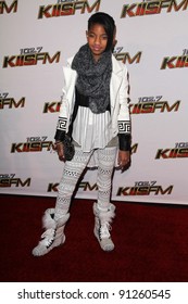 Willow Smith At KIIS FM's Jingle Ball 2011, Nokia Theater, Hollywood, CA 12-03-11