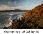 Wilsons-Promontory National Park, Norman bay at sunset.