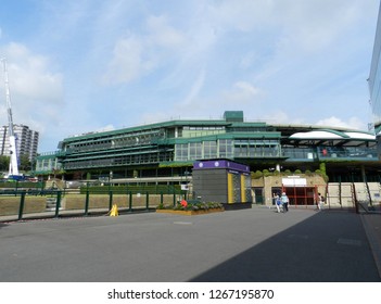 Wimbledon, United Kingdom. August 2016. No. 1 Court, All England Lawn Tennis And Croquet Club.