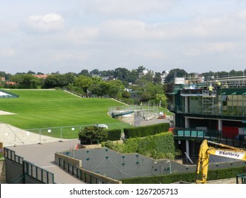 Wimbledon, United Kingdom. August 2016. Aorangi Terrace Known As Henman Hill. All England Lawn Tennis And Croquet Club.