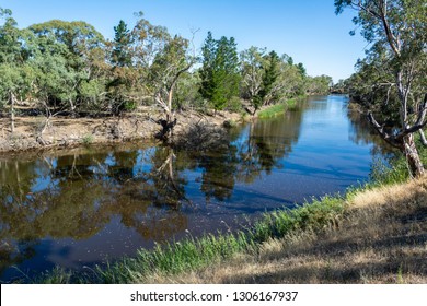 Wimmera River In Little Desert National Park In Victoria, Australia.