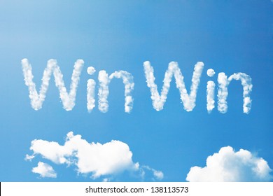 Win Win Cloud Word