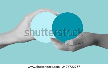 Win win concept solution. resolution concept.
