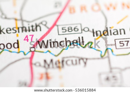 Winchell. Texas. USA