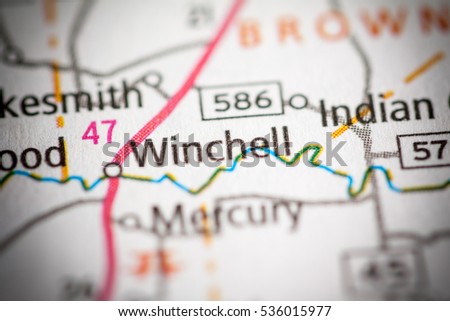 Winchell. Texas. USA