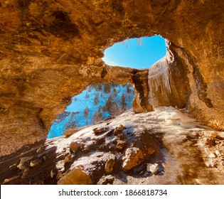 Wind Caves Logan Canyon Utah Hiking In Winter