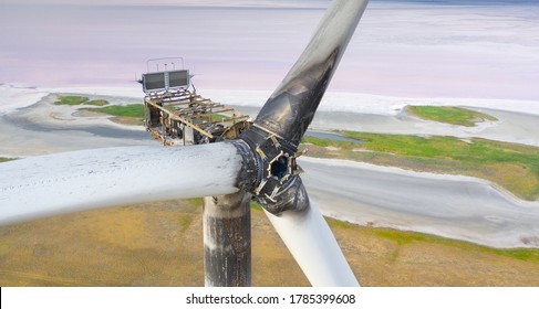 Damaged Wind Turbine Images, Photos & Vectors | Shutterstock