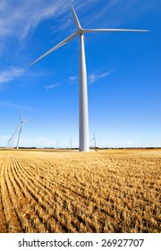 A wind farm in rural South Australia