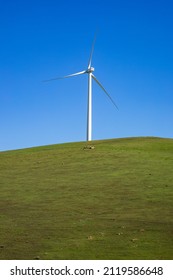 Wind Farms Northern California Winter 2022