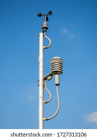 Wind Flow Meter Sky Background Texture Stock Photo 1727313106 ...