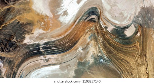 wind music, abstract photography of the deserts of Africa from the air. aerial view of desert landscapes, Genre: Abstract Naturalism, from the abstract to the figurative, contemporary photo art