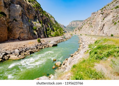 Wind River In Wyoming, USA