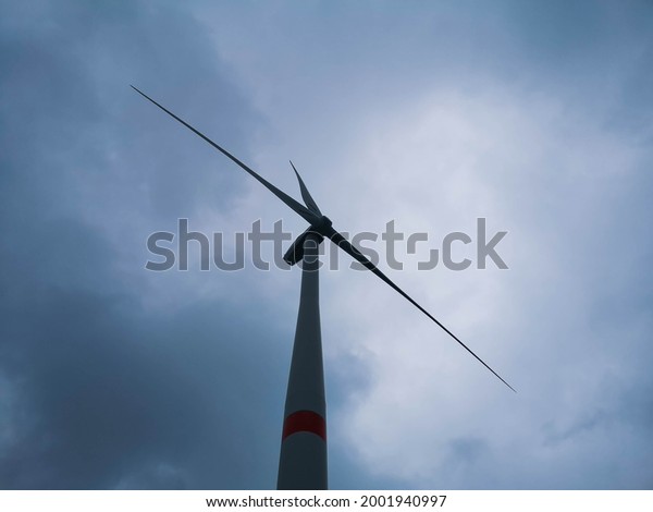 Wind Tribune Tower for Clean Energy in\
Hochsauerlandkreis Germany