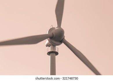 wind turbine colored
