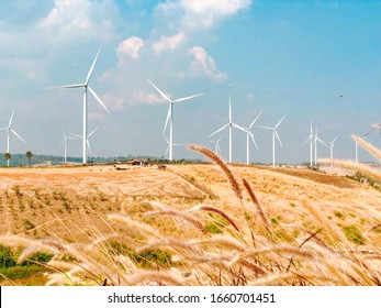 Wind Turbine Fields, Khao Kho, Thailand