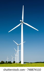Wind turbine generates electricity