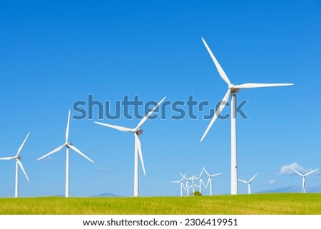 Wind turbine generators for renewable electrical energy production