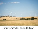 Wind turbines near Ballarat, Victoria, Australia