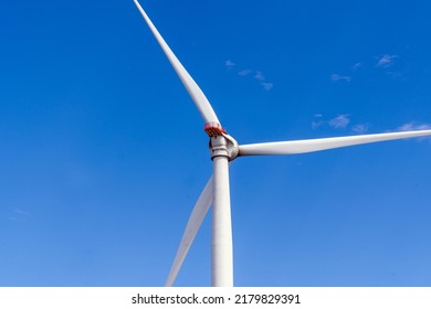 Wind Turbines Off The Shores Of Block Island, Rhode Island, USA.