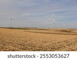 Wind turbines on Buffalo Ridge in Minnesota.