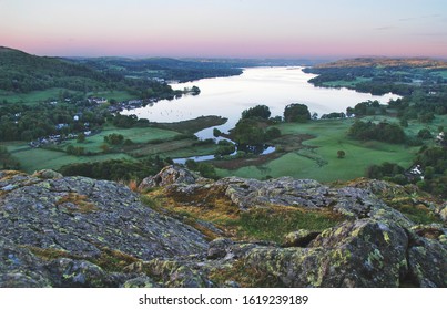 Windermere is the largest natural lake in England. It is a ribbon lake formed in a glacial trough after the retreat of ice at the start of the current interglacial period